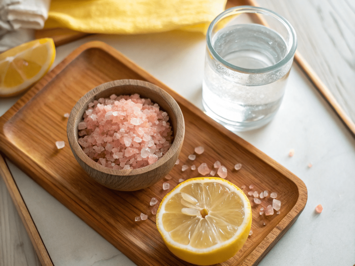 pink salt lemon water ingredients